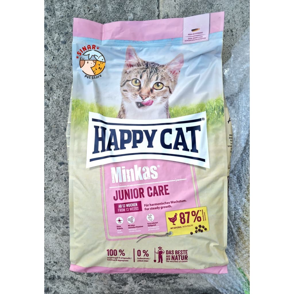 Happy Cat Minkas Junior Care 10KG -  Makanan Anak Kucing Dry Kitten Food 10 KG