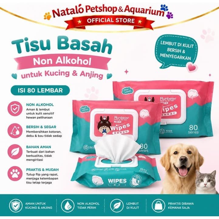 Tisu Basah Murah isi 80 Lembar